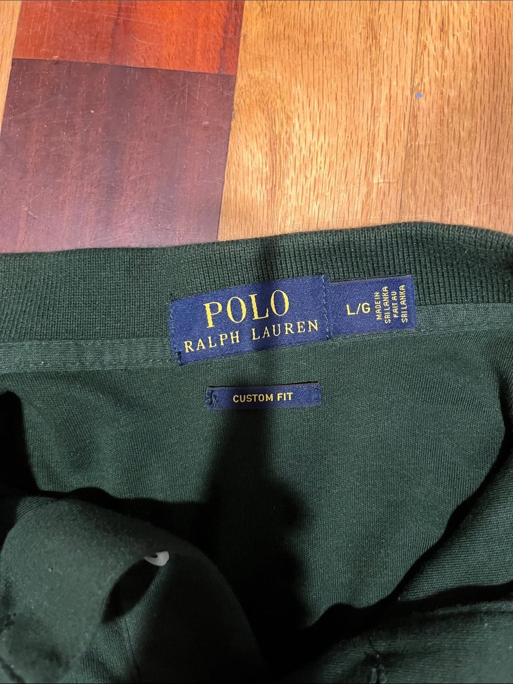 Polo by Ralph Lauren Dark Green Polo with Brown Pony